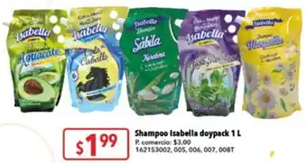 Tia Shampoo Isabella doypack 1L oferta