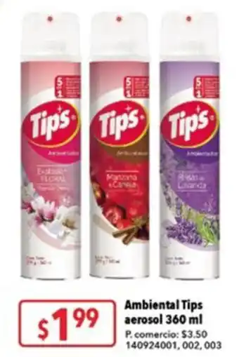 Tia Ambiental Tips aerosol 360ml oferta