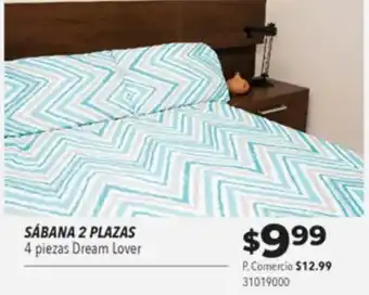 Tia SÁBANA 2 PLAZAS 4 piezas Dream Lover oferta