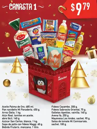 Mi Comisariato Aceite de Oro 485ml Canasta 1 oferta