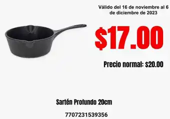 Supermaxi Sartén Profundo 20cm oferta
