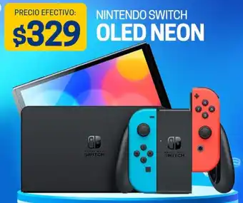 Novicompu NINTENDO SWITCH OLED NEON oferta
