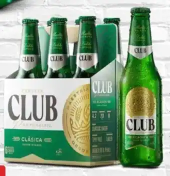 Mi Comisariato Cerveza Club verde, 6 unidades, 330 ml. oferta