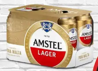 Mi Comisariato Cerveza Amstel, lata, 6 unidades, 355 ml. oferta