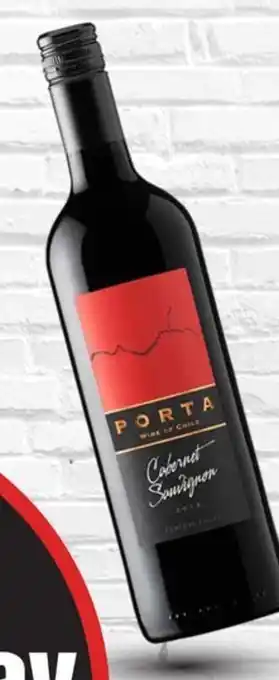 Mi Comisariato Vino Porta Varietal, cabernet sauvignon, 750 ml. oferta