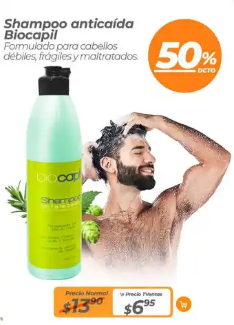 TVentas Shampoo anticaída Biocapil oferta