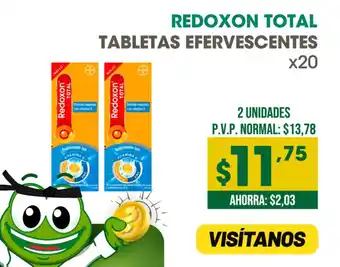 Farmacias SanaSana REDOXON TOTAL TABLETAS EFERVESCENTES oferta