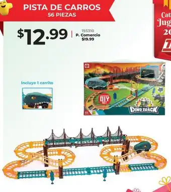 Tia PISTA DE CARROS 56 PIEZAS oferta