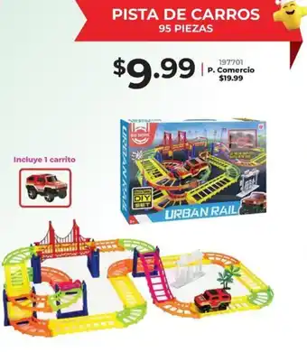 Tia PISTA DE CARROS 95 PIEZAS oferta