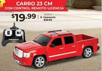 Tia CARRO 23 CM CON CONTROL REMOTO LICENCIA oferta