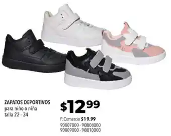 Tia ZAPATOS DEPORTIVOS para niño o niña talla 22-34 oferta