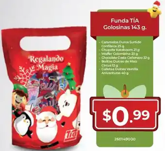 Tia Funda TÍA Golosinas 143g oferta