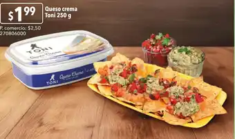 Tia Queso crema Toni 250 g oferta