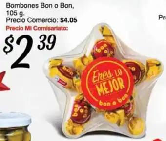 Mi Comisariato Bombones Bon o Bon 105g oferta