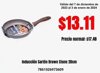 Supermaxi Inducción Sartén Brown Stone 20cm oferta