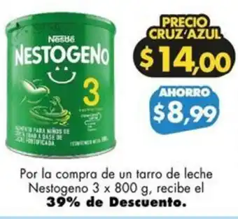 Farmacias Cruz Azul Nestogeno 3 x 800g oferta