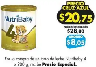 Farmacias Cruz Azul Nutribaby 4 x 900g oferta