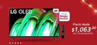 Artefacta LG OLED 48" oferta