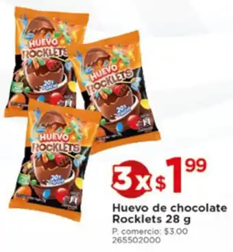 Tia Huevo de chocolate Rocklets 28g oferta