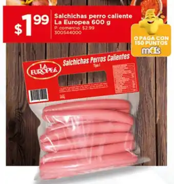 Tia Salchichas perro caliente La Europea 600g oferta