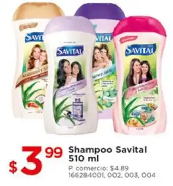 Tia Shampoo Savital 510ml oferta