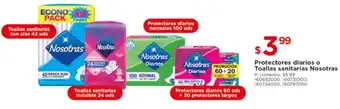 Tia Protectores diarios o Toallas sanitarias Nosotras oferta