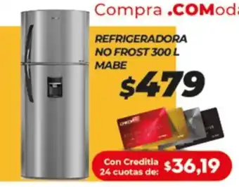 Tia MABE REFRIGERADORA NO FROST 300L oferta