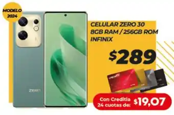 Tia INFINIX CELULAR ZERO 30 8GB RAM/256GB ROM oferta