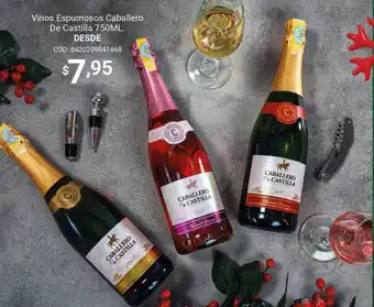 Akí Vinos Espumosos Caballero De Castilla 750ML oferta
