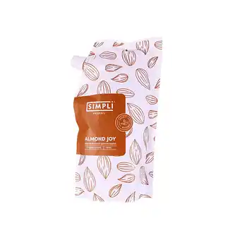 Akí Simpli jabón líquido almond joy doy pack 500 ml oferta