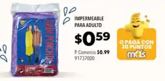 Tia IMPERMEABLE PARA ADULTO oferta