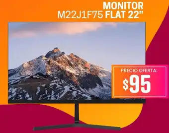 MONITOR M22J1F75 FLAT 22"