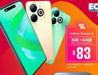 Novicompu Infinix Smart 8 oferta