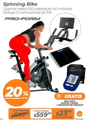 TVentas Spinning Bike oferta