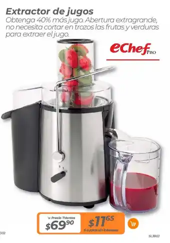TVentas Extractor de jugos oferta