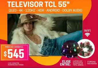 Novicompu TELEVISOR TCL 55" oferta