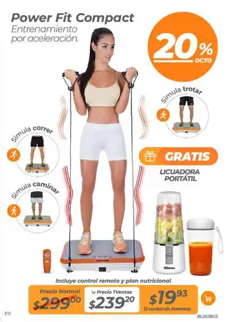 TVentas Power Fit Compact oferta