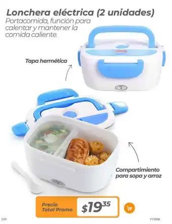 TVentas Lonchera eléctrica (2 unidades) oferta