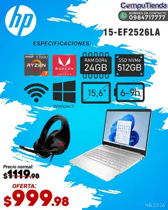 hp 15-EF2526LA