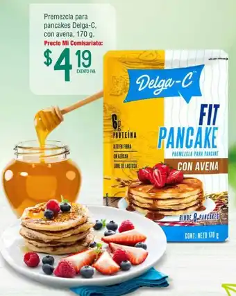 Mi Comisariato Premezcla para pancakes Delga-C, con avena 170g oferta