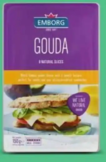 Queso gouda Emborg 150g