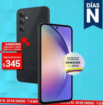 Novicompu SAMSUNG GALAXY A54 8GB RAM +256GB oferta