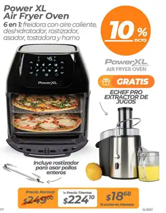 TVentas Power XL Air Fryer Oven oferta