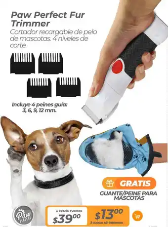 TVentas Paw Perfect Fur Trimmer oferta