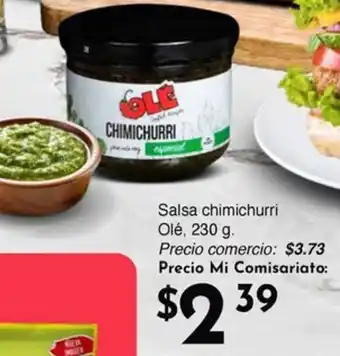 Mi Comisariato Salsa chimichurri Olé 230g oferta