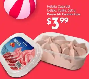 Mi Comisariato Helado Casa del Gelato, frutilla 500g oferta