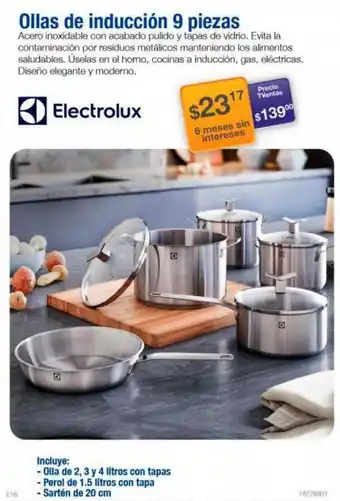 TVentas Ollas de Inducción 9 Piezas oferta
