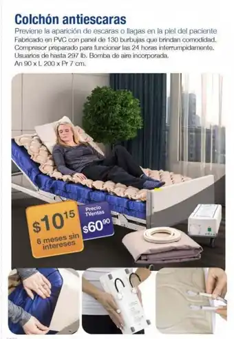 TVentas Colchón Antiescaras oferta
