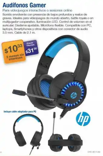 TVentas Aufifonos Gamer oferta