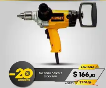 Coral Hipermercados Taladro Dewalt 3500 RPM oferta